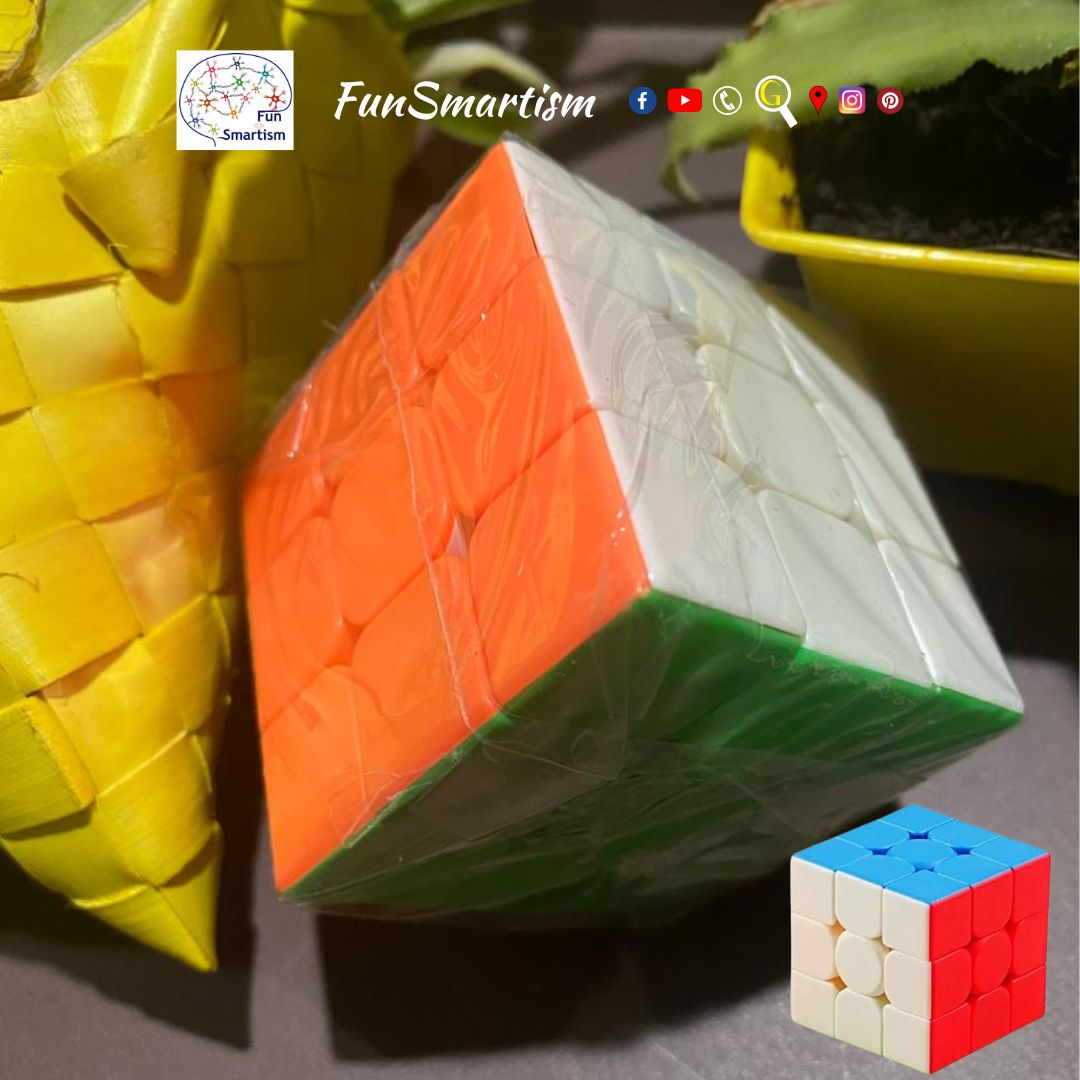 3 by 3 rubik's Cube at funSmartism good quality Edu Toy