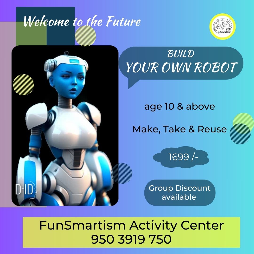 Robotics Workshop at FunSmartism good quality at affordable fees and easy to understand, taught by the industry experts