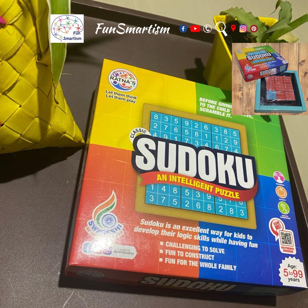 Sudoku Game at FunSmartism good Quality and Good Price