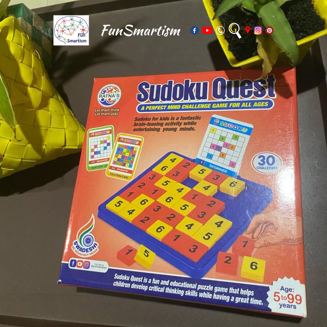 Sudoku Quest Game at FunSmartism good quality and good price