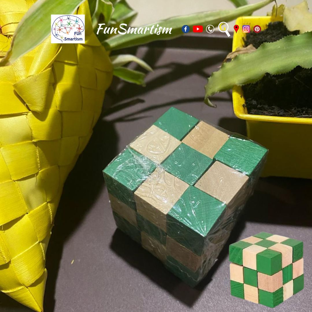 Wooden Snake Cube at funSmartism Good Quality good Price